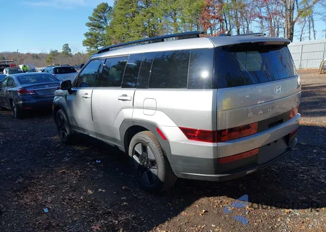 2025 Hyundai Santa Fe Hybrid Sel from USA, damaged, VIN 5NMP2DG13SH022625